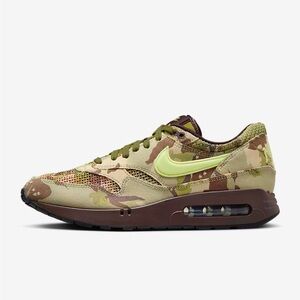 New Never Worn Nike Air Max 1 ‘86 OG Camo Camouflage Size 7.5 Men / 9 Women